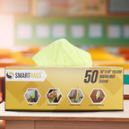 Arkwright Smart Rags Microfiber Cleaning Cloths, Pallet of 8000, Lint Free 215 GSM Reusable Towels for Auto, Office and Household Cleaning, 16 x 16 in, Yellow
