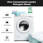 Laundry Bundle: Fragrance Free Laundry + Ocean Breeze Fabric Softener for Washer Sheets