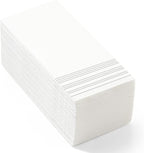 100 Pack Linen Feel Guest Paper Hand Towels | Disposable Super Absorbent Airlaid Paper Towels For Bathroom, Party, Weddings, Or Events | 12 x 17 Inches 1/6 Folded Decorative Design
