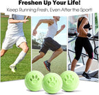 SCENTORINI Shoe Deodorizer Balls, 8 Pack Jasmine Scent Sneaker Deodorizer Balls, Odor Eliminator for Smell Shoes Boots, Long Lasting Shoe Freshener for Gym Bags, Drawers and Small Spaces