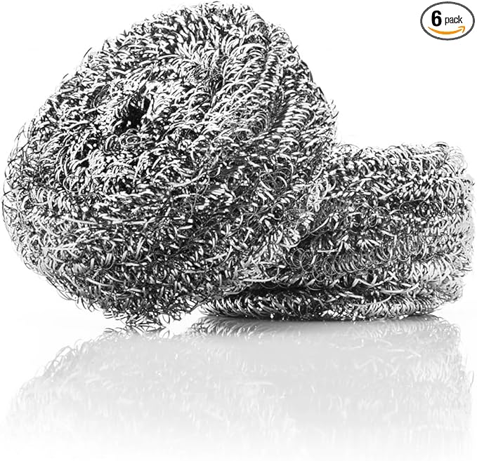 Stanley Home Products Stainless Steel Kitchen Scouring Cleaners (6 Cleaners Included)