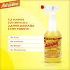 La's Totally Awesome All Purpose Cleaner Spray – 24oz (Pack of 6) Heavy Duty Multi-Surface Degreaser & Stain Remover – Ready-to-Use Cleaning Spray for Kitchen, Bathroom, Floors, Auto & More