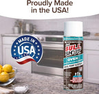 Bull Shot Oven Pro, AS SEEN ON TV, Cling Foam Melts Away Baked-On Grease, Char & Food In Minutes, Professional Strength, Shake, Point & Spray, Made in the USA, Ovens, Racks, Drip Pans & Broilers