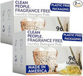 The Clean People Ultra Concentrated Laundry Detergent Pods, 192 Count, Fragrance Free, Plant-Based, Plastic Free, Septic Safe, Good for Sensitive Skin, Effective, Eco-Friendly
