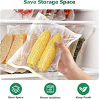 FRESKO Vacuum Sealer Bags Food Rolls 6 Packs - 8" x 20' & 11" x 20', Commercial Grade Seal a Meal Bags for Storage Food and Sous Vide, BPA Free, Customized Size for Vacuum Sealer