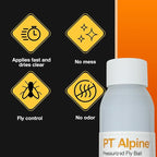 DIY Pest Control PPE Kit and PT Alpine Pressurized Fly Bait - Fast-Acting Fly Control Spray for Indoor & Outdoor Use, 16 oz Can, Long-Lasting, Odorless, Easy Application