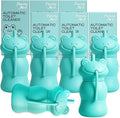 PurityNest Toilet Bowl Cleaners, Automatic Long-Lasting Tank Cleaner Bottles with Light Fresh Scent, Easy to Use for Home & Office Cleaning, Blue