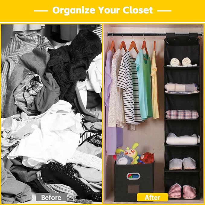 Closet Rod, 17 to 27 Inch Adjustable Closet Rods for Hanging Clothes Heavy Duty Closet Hanging Rod Metal Black Closet Poles for Wardrobes