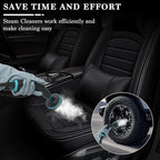 Steam Cleaner,15s Heat-Up 42.27oz Tank,2500w Handheld Steam Cleaner for Home with 15 pcs Accessories,Portable Steamer for Cleaning,kitchens,Grease,bathrooms,Grout,Tile,Bed Bugs,Floor,Couch and Car