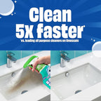 Scrubbing Bubbles Easy Clean Foaming Bleach-Free Bathroom All Purpose Cleaner, Fast-Acting Foam Cleans Limescale, Dirt and Grime on Showers, Sinks, Toilets, Tiles, Counters, & More, 32oz Spray, 2 Pack