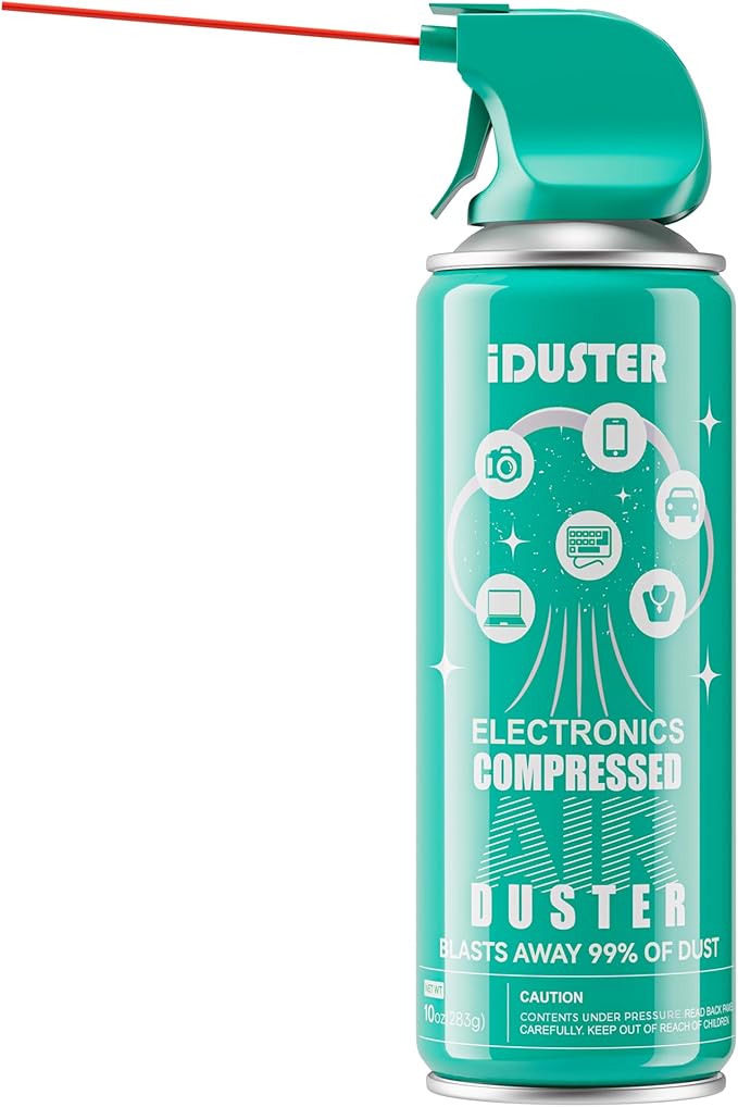 Keyboard Cleaner Air Spray for Computers - 10oz Canned Air for Computers, Dust Spray for Cleaning, 1Pack