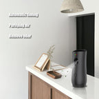 (4-Pack) Auto Air Freshener Spray Dispenser Free Stand or Wall Mounted Automatic Aerosol Aroma Machines are Widely Used in Hotels, Bedrooms, Airports, Bathrooms, Offices, Commercial Places (Black 001)