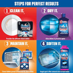 Finish Dishwasher Detergent Gel Liquid, Lemon Scent | 75oz | Pack of 2