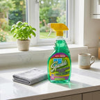 Sparkle Green Formula Glass Cleaner, 33.8 Oz Bottle