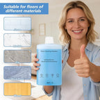 Floor Cleaning Solution Compatible With Roborock Robot Vacuum And Mop Cleaner， Deep Cleans For Multiple Hard Floors, for Robot & Wet Dry Vacuums Mopping Floor Cleaners Solution , 33.8 Fl. OZ(1 Bottle)