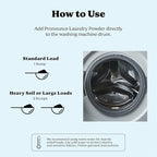 Pronounce Laundry Detergent Powder Alternative | Cleaner Ingredients. Safer for Sensitive Skin. Stain + Smell Fighting. Fragrance Free, HE Safe - 120 Loads (Unscented).