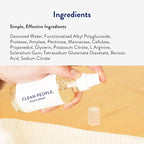 The Clean People Stain Remover Spray - Simple, Clean Ingredients - Laundry Spot Treatment for Food, Pet & Baby Stains - Boosted with Enzymes - Fabric Safe - 4oz (2 Pack)