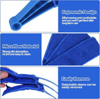 XANGNIER Window Blind Cleaner Duster Tool Set,Blind Cleaning Tools,Washable Multi-Surface Dusting Kit for Wood Blind,Venetian Blinds,Vinyl Blinds,AC Vents,Car Vents,Air Condition,Shutter& Fans