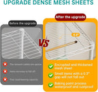 SINGAYE Shelf Closet Wire Shelving：Adjustable Metal Unit for Laundry Room Organization Bathroom Kitchen Home Storage Small Pantry Rack Shelves