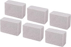WALFRONT 6PCS Pool Pumice Stone for, PVC Material Scouring Sticks for Toilet Bowl Bathtub Shower Tile, Hard Water Remover for Kitchen Sink Swimming Pool Grates (M)