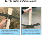 Forged Heat Treated Weeding Garden Pick Axe,for Gardening,Planting Vegetables and Fruits,Camping and Outdoors Climbing Pickaxe