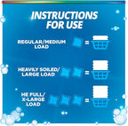 Purex Advanced Oxi with Odor Fighter Laundry Detergent Pacs, Oxi Power, 56 count, Pre Measured Pacs