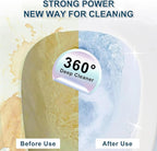 Pumice Stone Toilet Bowl Cleaner,16.7Inch Toilet Pumice Stone with Handle Cleans Hard Water Ring Calcium Buildup&Stains for Toilet Bath Kitchen Household Cleaning (Grey)
