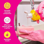 Stardrops The Pink Stuff Miracle Cream Cleaner – Multi-Purpose Liquid Cleaner for Kitchens, Bathrooms & More – Removes Grease, Grime & Limescale – Tough on Stains, Gentle on Surfaces – 500ml