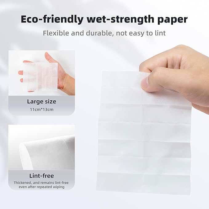 200 Count Lens Wipes for Eyeglasses, Eyeglass Cleaning Wipes Pre-moistened Individually Wrapped Sracth-Free Streak-Free Eye Glasses Cleaner Wipes for Camera Lens, Sunglass, Goggles