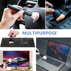 3 Pack Microfiber Duster, Small Dust Brushes, Feather Duster, Soft Fibers, Efficient Dust Removal, Cleaning Tool Perfect for Computers, Keyboards, Car Interior, Photo Frames, Digital Devices