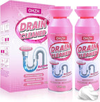Foaming Drain Cleaner,Drain Clog Remover –Sink Cleaner and Deodorizer,Foaming Cleaners for Kitchen, Sinks, Shower Drains,Tub (2pcs)