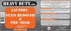 Heavy Duty Laundry Stain Remover & Pre-Soak Spray - 32 fl oz - Industrial Strength Fabric Spot Cleaner - Removes Oil, Blood, Urine, Pet, Grass, Sweat - Pre-Wash Treatment - Color Safe, Non-Bleach