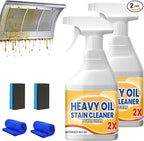 2Pcs Kitchen Heavy Oil Cleaner Spray, 2026 New All Purpose Kitchens Heavy Oil Cleaning Agent,Multipurpose Kitchen Cleaner, Heavy Duty Degreaser Cleaner Spray for Countertops, Ovens and Appliances