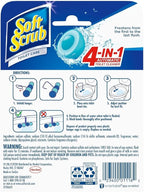 Soft Scrub 4-in-1 Rim Hanger Toilet Bowl Cleaner,Sapphire Waters,(Pack of 12)