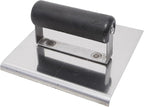 MARSHALLTOWN QLT Stainless Steel Hand Edgers, Plastic Handle, 152mm x 152mm, 16mm Lip, 13mm Radius, Made In The USA, CE514SP