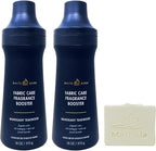 Bath & Body Works Mahogany Teakwood 2 Fabric Care Fragrance Boosters with a Natural Oats Bar Soap