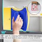 Double Sided Magnetic Window Cleaner Window Glass Wiper Cleaning Tool Magnetic Glider Washing Brush Equipment for High- Rise Single Glazed