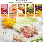 MEGAWISE 11"x14" Vacuum Sealer Bags, 25 Count Pre-Cut Food Storage Bags, BPA-Free, Heavy-Duty Textured Design for Strong Seal, Compatible with All Vacuum Sealers, Ideal for Meal Prep & Sous Vide