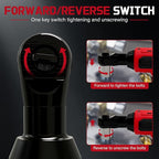 3/8" Cordless Ratchet Wrench for Milwaukee 18V Battery, 45 Ft-lbs(60 N.m) Power Electric Ratchet Tool Kit, Variable Speed Control, 7 Sockets, 1/4"Adapter & 3" Extension Bar (Tool Only)