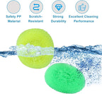 15 Pcs Plastic Dish Scrubbers, Nylon Scouring Pad Mesh Pot Scourers (Yellow+Blue+Red+Green+Orange)