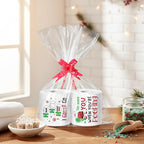 2 Rolls Christmas Toilet Paper Gifts Santa Claus Toilet Tissue with Packaging Bag and Bow Disposable Xmas Paper Towels Christmas Stocking Stuffers for Holiday Birthday Party Supply(Santa)