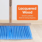 Superio Blue Synthetic Broom Head Refill - 12 Inch, Hard Floor, Kitchen & Home Broom