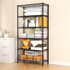 SINGAYE Shelf Closet Wire Shelving：Adjustable Metal Unit for Laundry Room Organization Bathroom Kitchen Home Garage Storage Pantry Rack Shelves