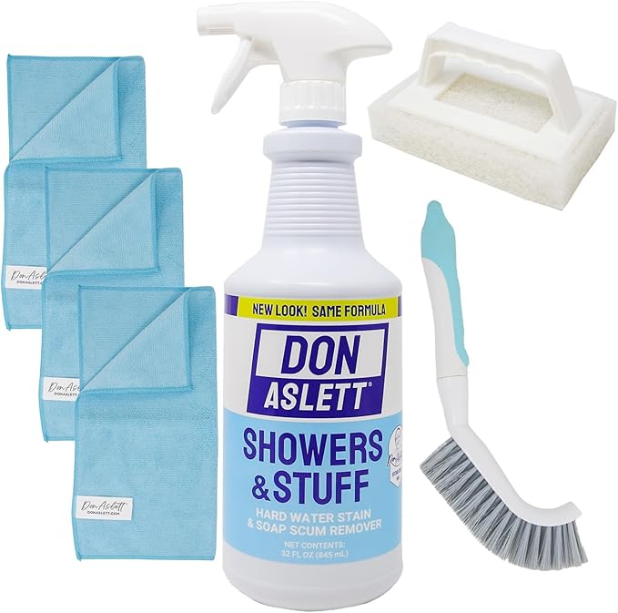 Don Aslett Showers & Stuff Bathroom Bundle