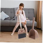 Broom and Dustpan Set for Boys and Girls Boy Girl Cleaning Tools Set Dustpan and Brush and Cleaning Accessories Safe Household Tools