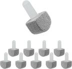 10 Packs Pumice Stone for Toilet Cleaning,Pumice Toilet Bowl Cleaning for Cleaning Toilet,Bathtubs,Kitchen Sink,Grill(Refill)