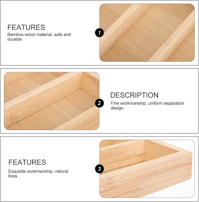 Wooden Glasses Storage Tray Eyeglasses Display Rack Multi-Compartment Sunglasses Organizer for Home Desk Eyewear Storage with 4pcs Set
