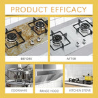 Kitchen Heavy Oil Cleaner, Kitchen Cleaner, Multipurpose Oil Stain Remover,Kitchens Grease Cleaner, Grease Remover, for Appliances Countertops Range Hoods