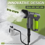 10-in-1 Electric Spin Scrubber, Grill Brush with 2X Higher Cleaning Efficiency, Electric Spin Scrubber for Cleaning with Steam Function(Steam Cleaner Not Included)