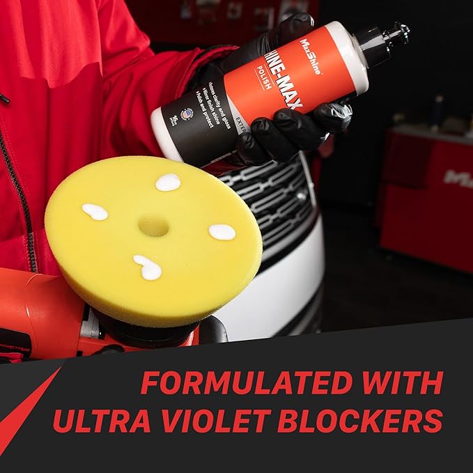 Maxshine 16oz Shine Max | All-in-One Solution for Defect Removal, Polishing & Surface Protection | Safe for Cars, Trucks, Motorcycles & RVs | Professional Auto Detailing Compound for Car Care